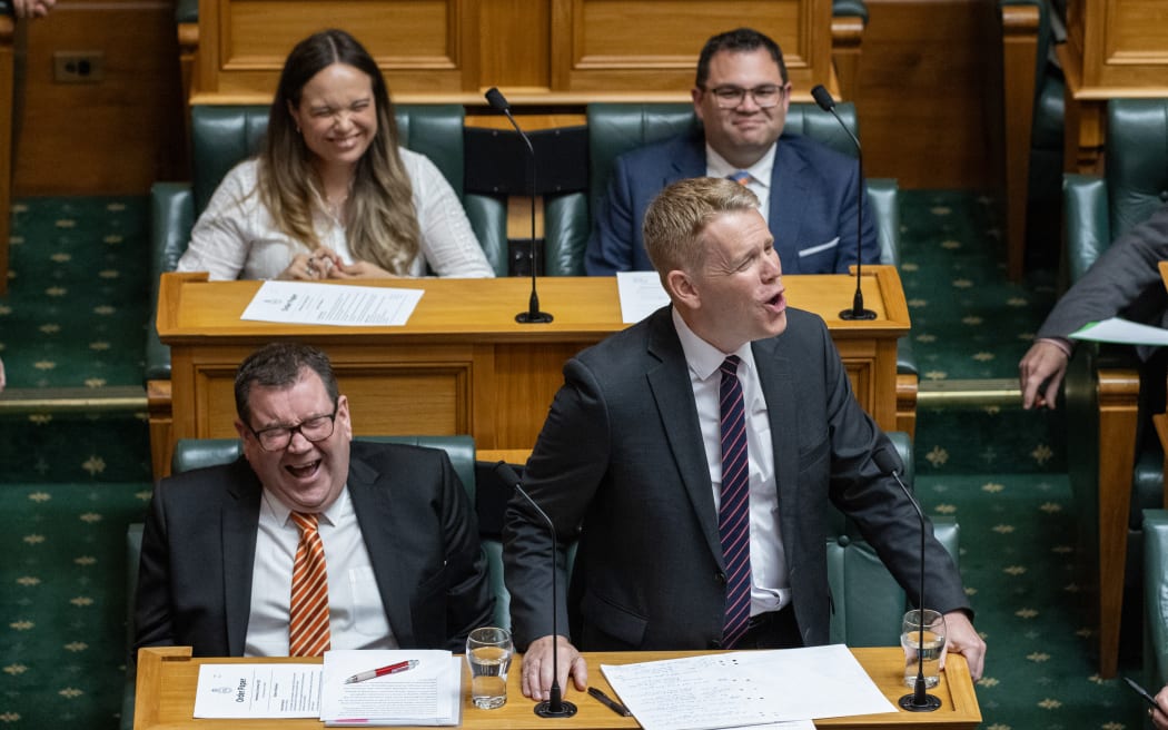 Chris Hipkins first debate as Leader of the Opposition.