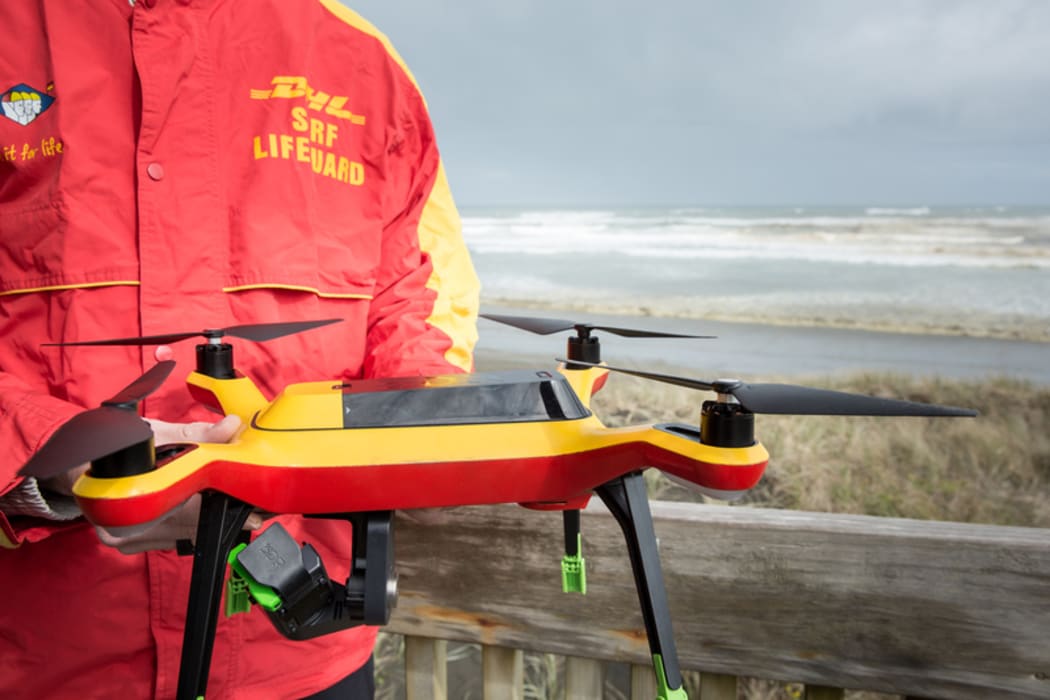 A new initiative for the Muriwai Surf Club who are currently testing drones for surf lifesaving purposes.