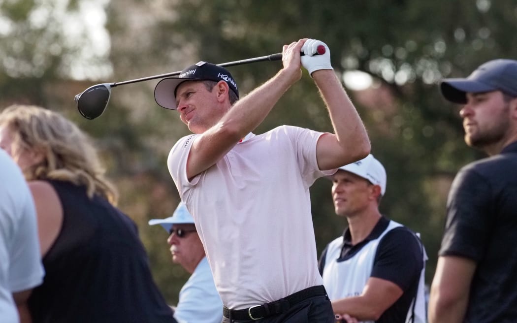 Justin Rose of England.