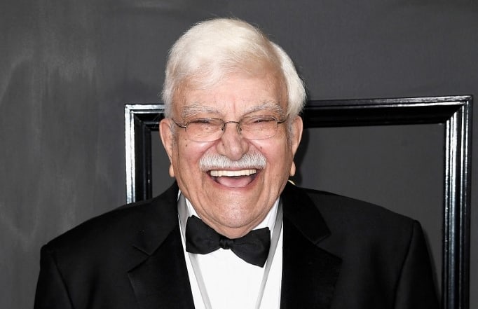 Musician Sammy Nestico attends The 59th GRAMMY Awards in Los Angeles, California.