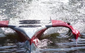 A Taniwha boat designed by X-Craft.