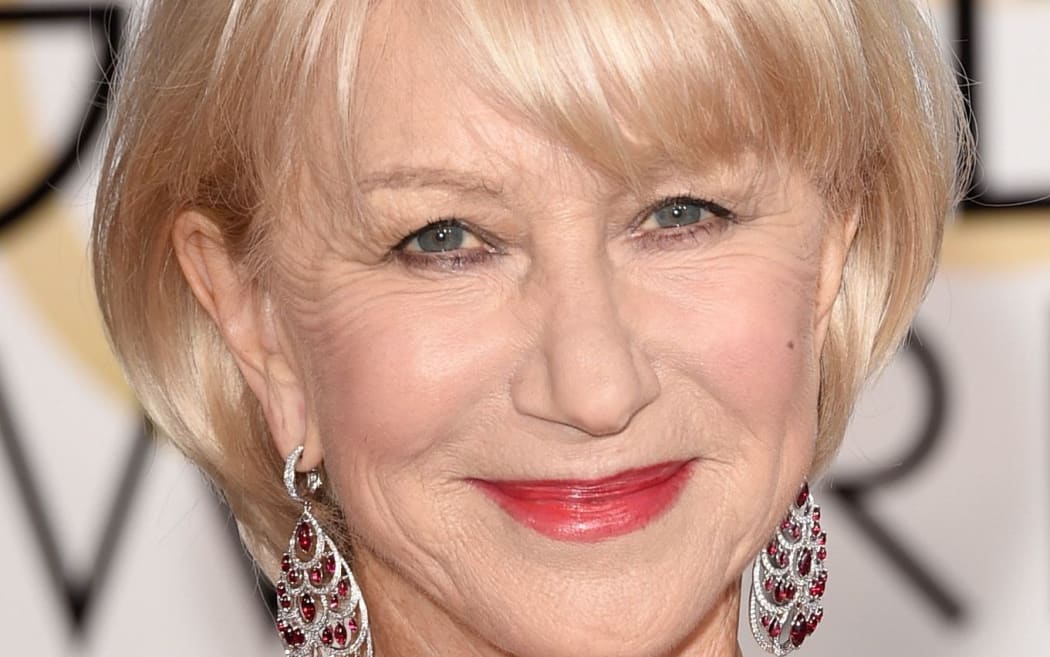 Actress Helen Mirren attends the 72nd Annual Golden Globe Awards at The Beverly Hilton Hotel on January 11, 2015 in Beverly Hills, California.
