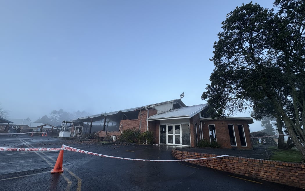 A blaze has gutted the church at Saint Mary’s Catholic School in Avondale, Auckland.