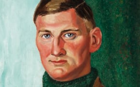 Detail from the cover of "Letters of Denis Glover"