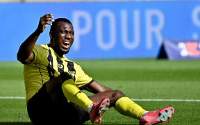 Wellington Phoenix striker Ifeanyi Eze.