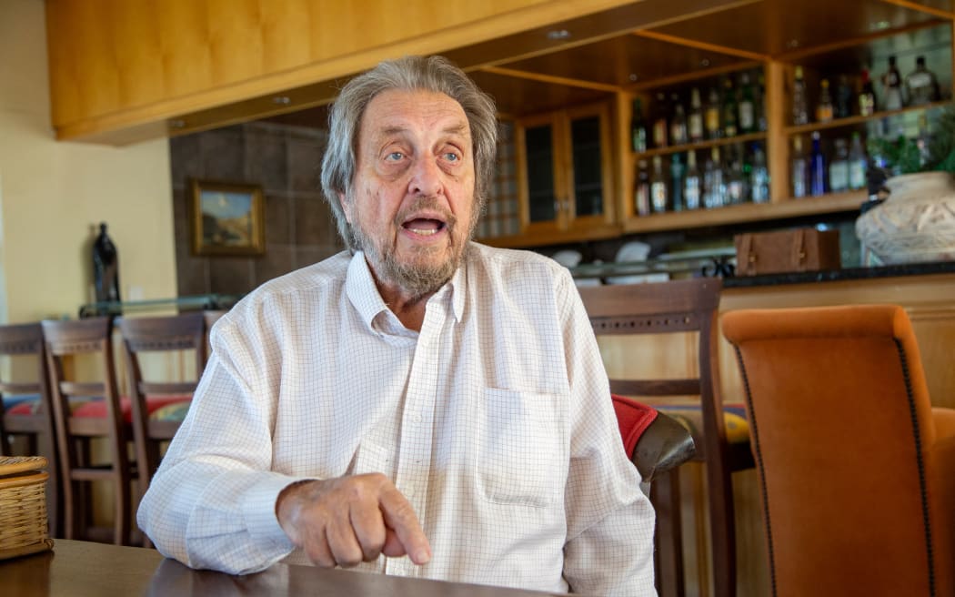 Errol Musk, Elon Musk's father photographed at home in Langebaan north of Cape Town in South Africa on November 13, 2024.