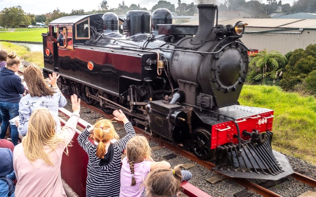 The train from Glenbrook Vintage Railway.