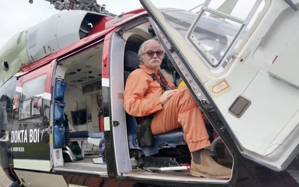 Manolos Aviation chief executive and pilot Captain Jurgen Ruh.