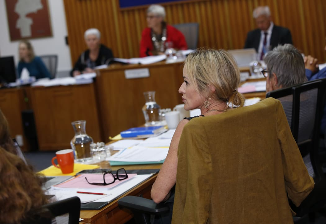 Whangārei district councillor Jayne Golightly (foreground).