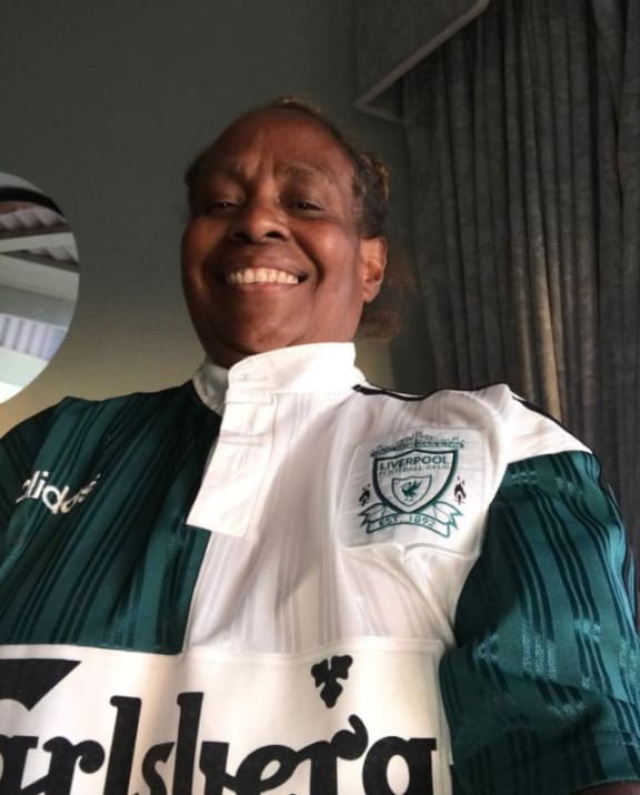 Archie Thompson's mum Esther was a skillful striker in her own right.