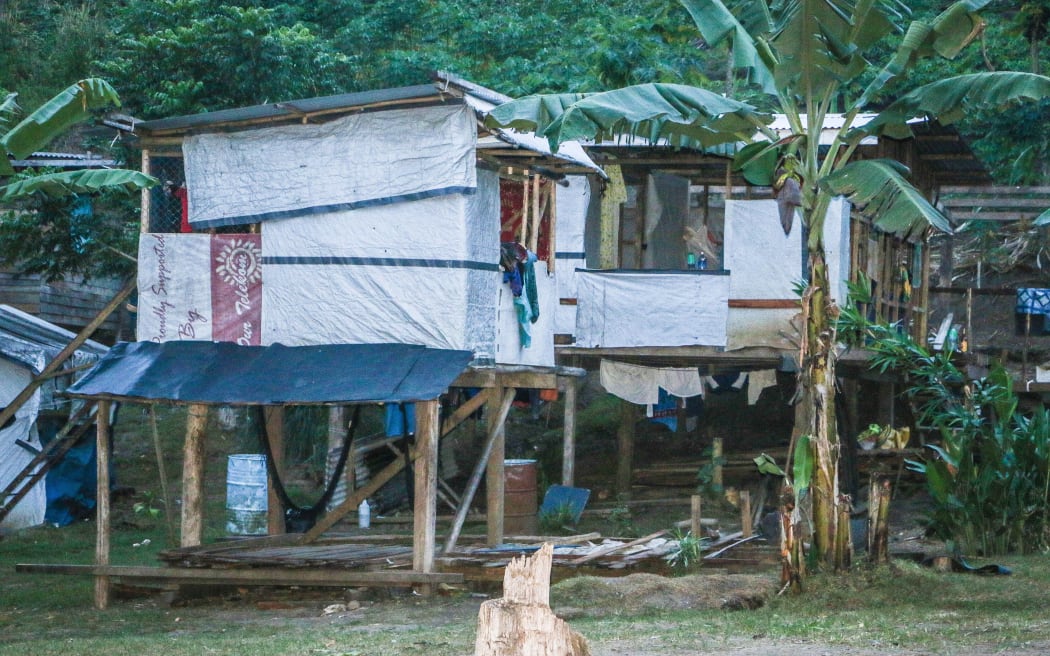 A house in April Valley, Solomon Islands