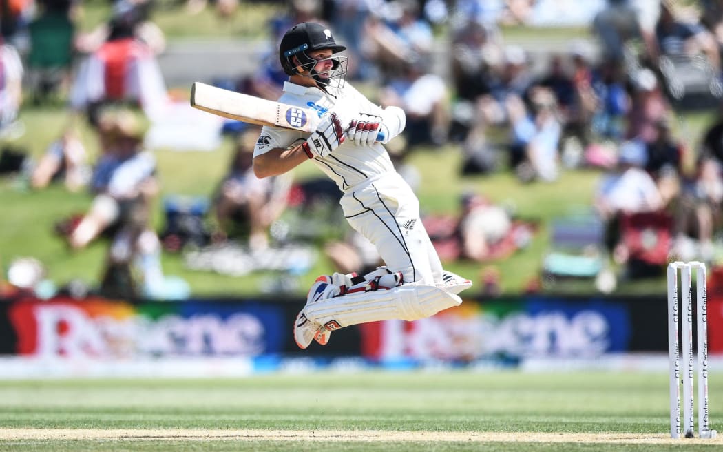 BJ Watling batting during play on Day 3. 1st Test match. New Zealand Black Caps v England. International Cricket at Bay Oval, Mt Maunganui, New Zealand. Saturday 23 November 2019 Â© Copyright Photo: Andrew Cornaga / www.photosport.nz