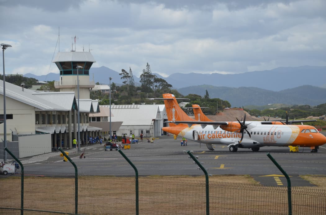 Air Caledonie aircraft at Noumea's Magenta'Airport