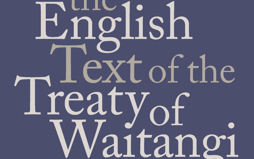 The English Text of the Treaty of Waitangi
