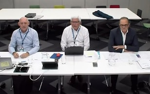 TVNZ's top brass - including brand new CEO Simon Power -  front up to MPs at TVNZ's annual review last Wednesday.