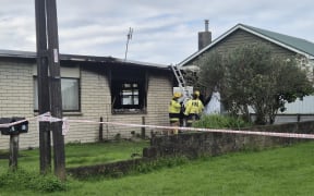 Waitara house fire.