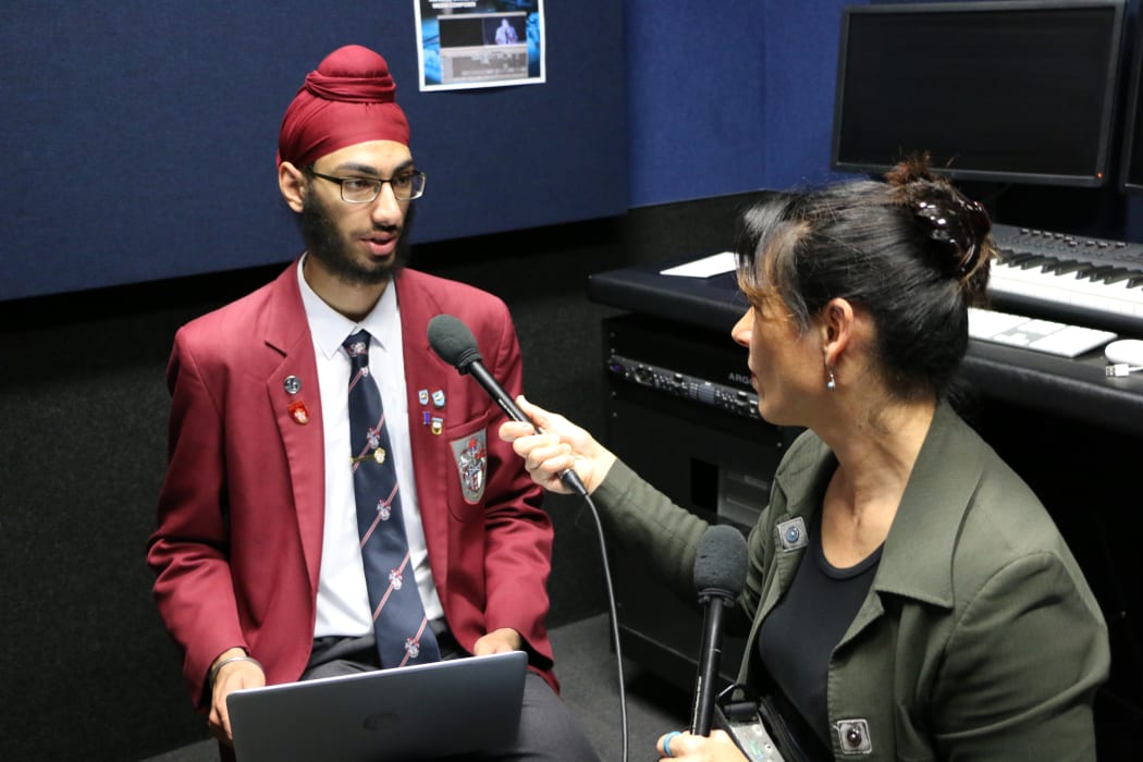 Manraj Singh Rahi, Mandarin Superstar at scots College, Wellington.