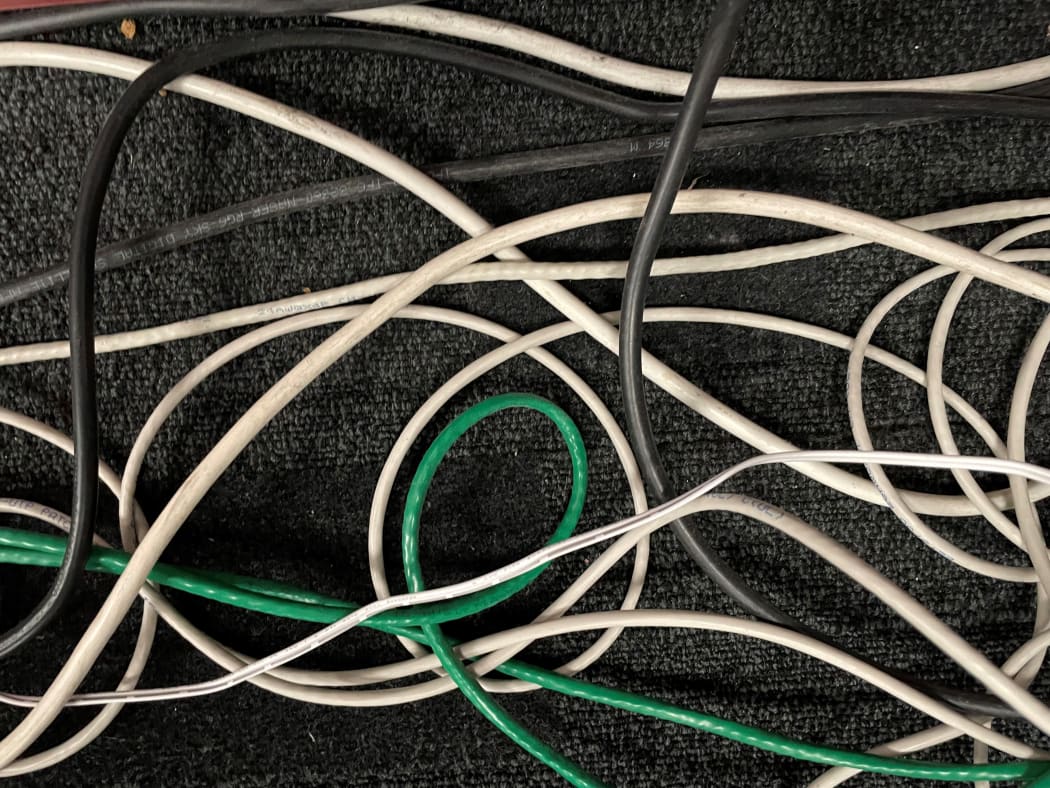 messy cables