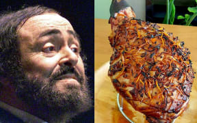 Luciano Pavarotti / Pavarotti's ham