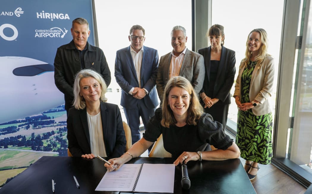 New hydrogen consortium announced at Christchurch airport.