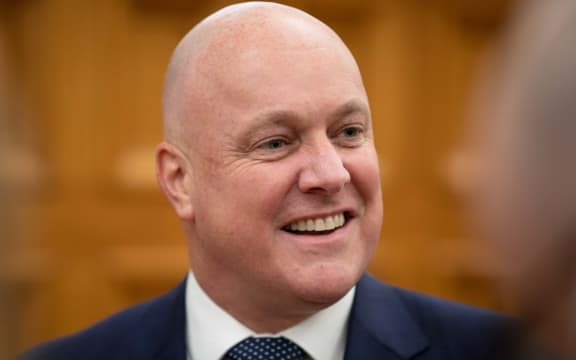 National Party leader Christopher Luxon