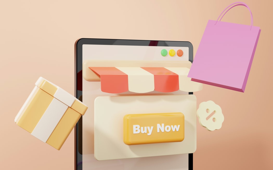 Online shopping.