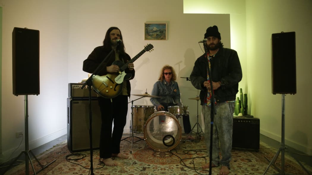 Te Huhu (L-to-R Cameron Willicott, Dave Weir, Samuel Smith)