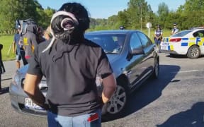 Kawerau stand-off - arrest 10 March 2016