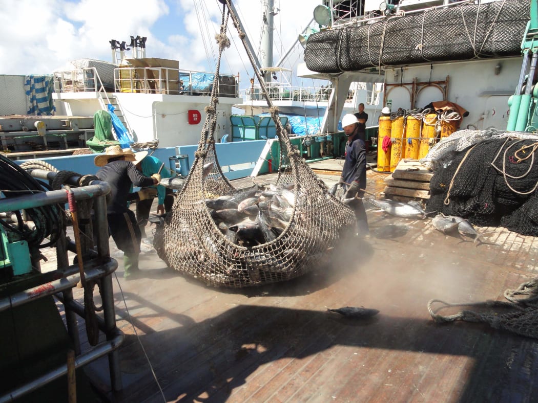 Majuro is the world's busiest tuna transshipment port