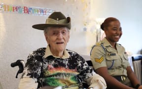 During World War II, Easton was a prisoner of war, surviving three-and-a-half years of starvation, sickness and beatings at the hands of the Japanese.