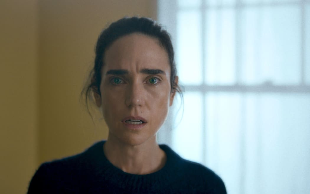 still from the film "Bad Behaviour" featuring Jennifer Connelly