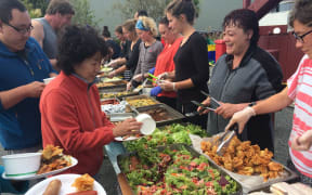 Takahanga Marae served more than 10,000 meals over the past week.