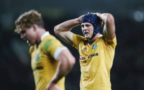 Wallabies flanker Dean Mumm after their third Bledisloe Cup Test loss to the All Blacks in Ocotber 2016