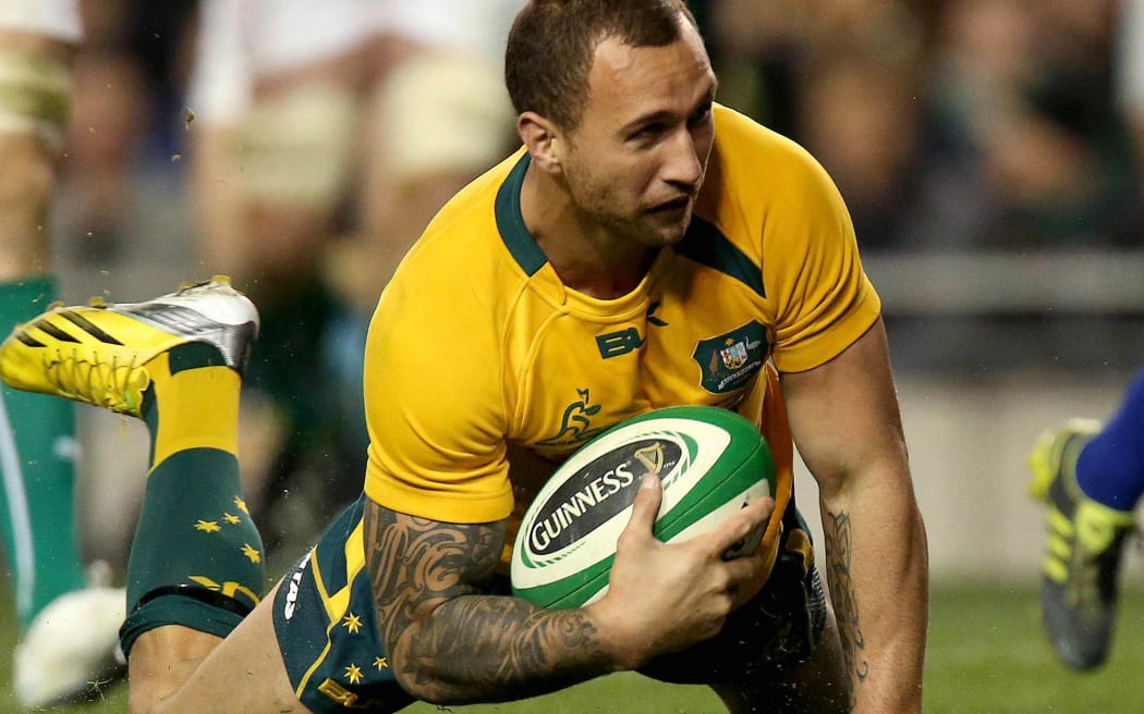 A social media blooper has Quade Cooper in more trouble.
