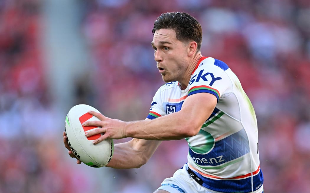 Warriors halfback Luke Metcalf