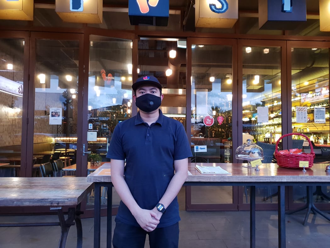 Thai Street restaurant duty manager Teetatchai Powisan