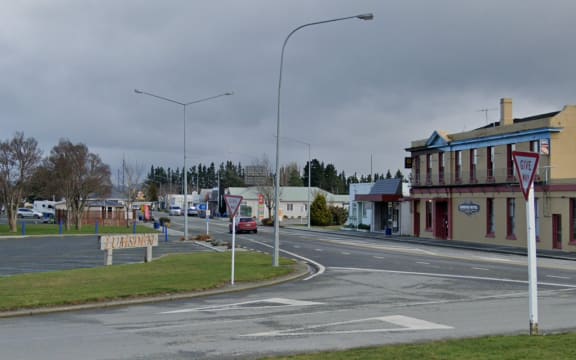 Lumsden, on a rare grey day.