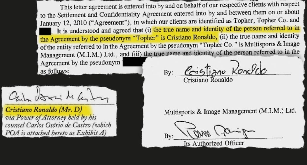Documents published by Der Spiegel.