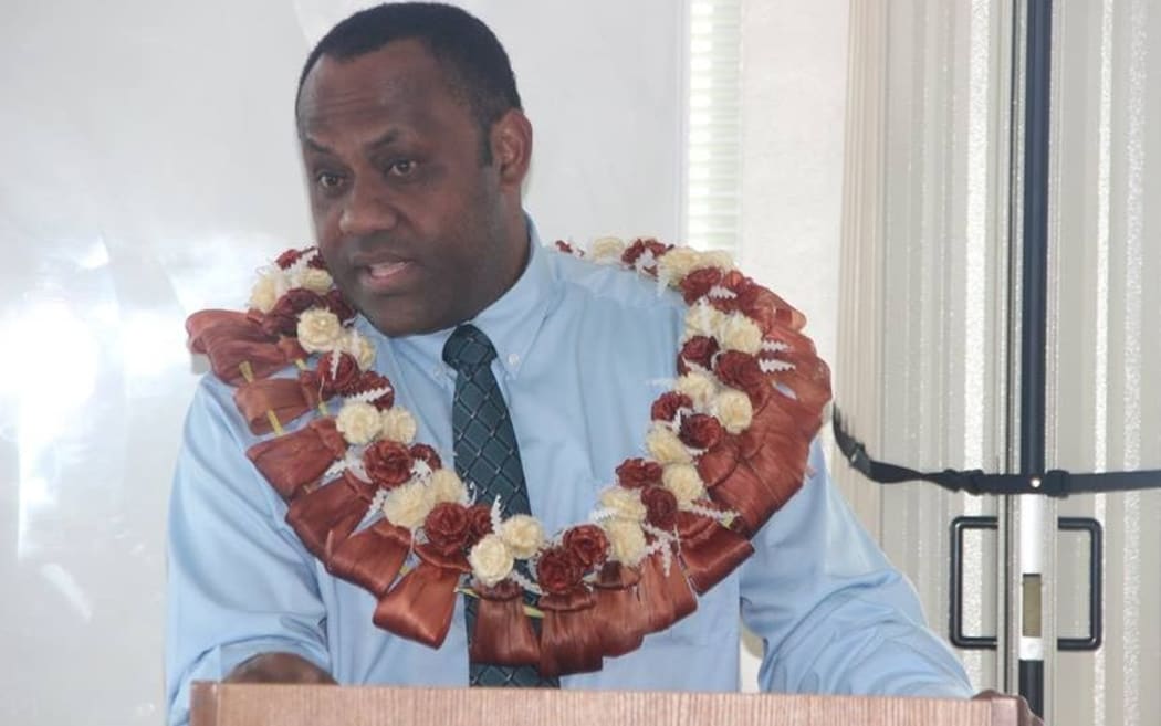 Fiji's NDMO Director, Anare Leweniqila