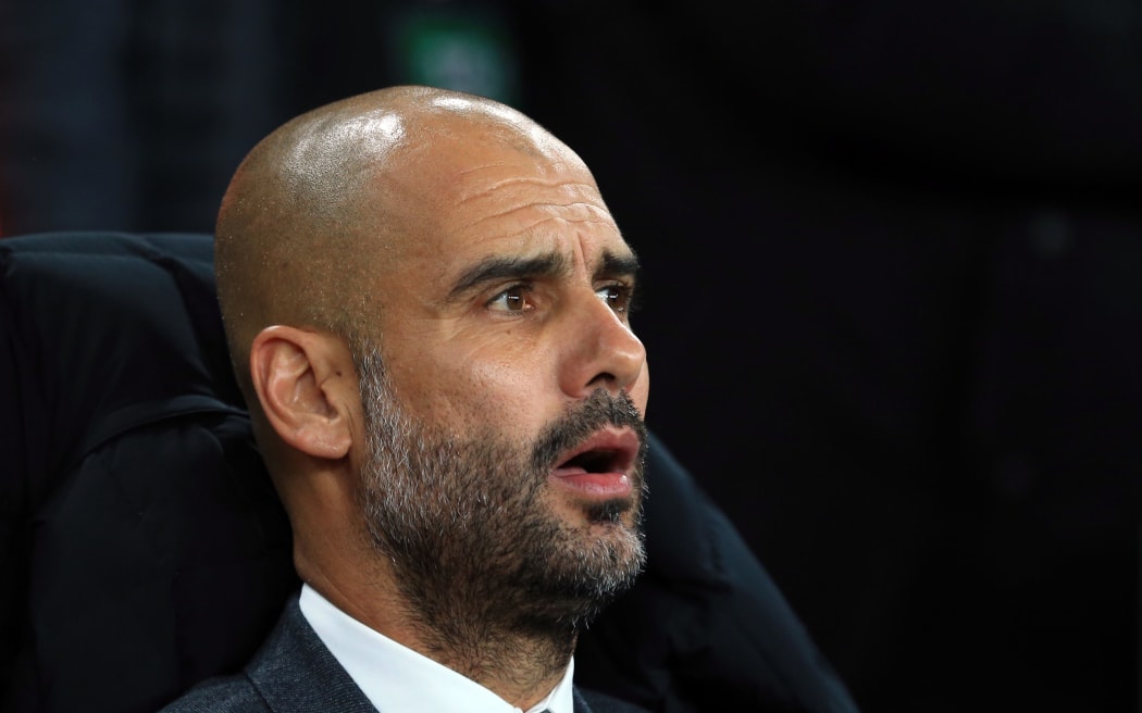 Spanish football manager Pep Guardiola.