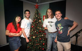 The Beths came in the RNZ Auckland studios to play us 'Have Yourself A Merry Little Christmas'