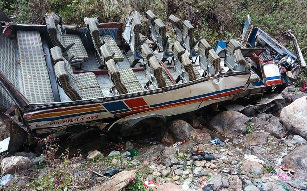 At least 44 people were killed in northern India on 1 July 2018 when a passenger bus crashed into a gorge in the Himalayan state of Uttarakhand.