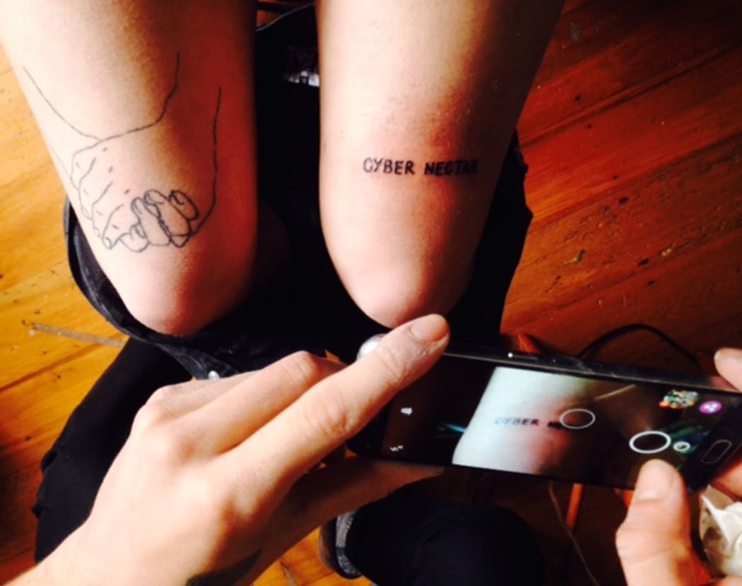 Inked for Cyber Nectar.