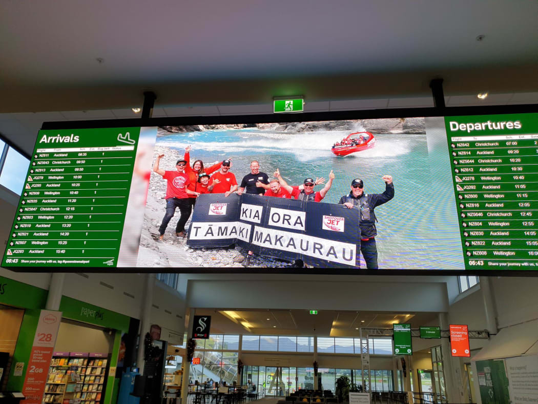 Queenstown Airport is ready to welcome back Aucklanders.