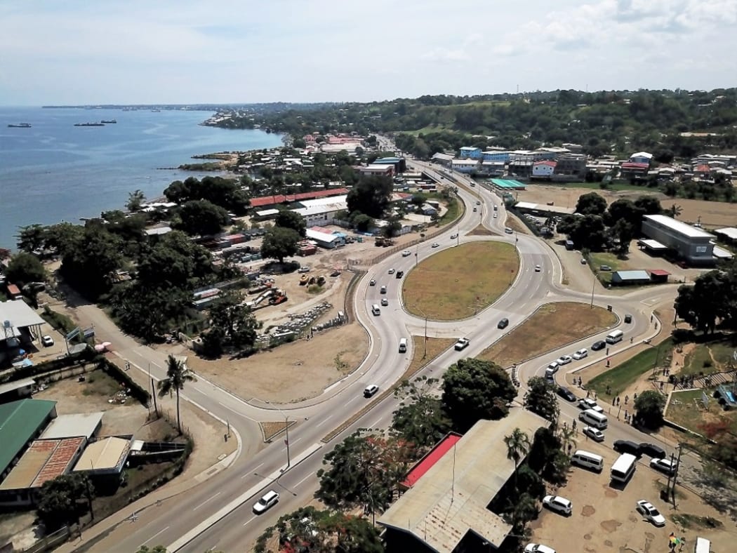 Honiara's new roundabout