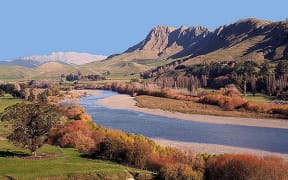 Tukituki River, Hawke's Bay, New Zealand