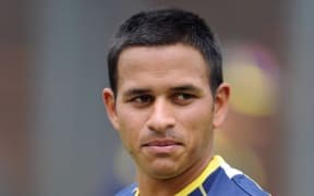 Australian batsman Usman Khawaja, Wednesday 30 November 2011. Photo: Andrew Cornaga/Photosport.co.nz