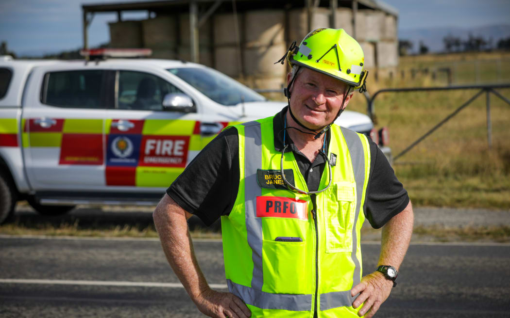 Principal rural fire officer Bruce Janes.
