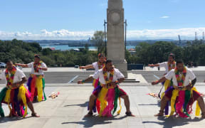 The Wallis and Futuna group perform at Auckland Museum.