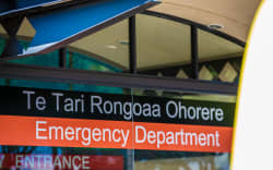 Emergency department sign